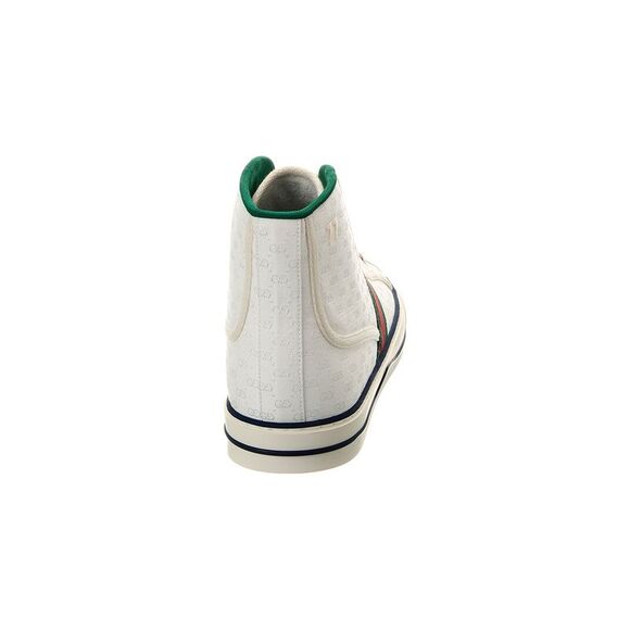 Gucci Tennis 1977 Gg Canvas High-Top Sneaker, White - Picture 3 of 5